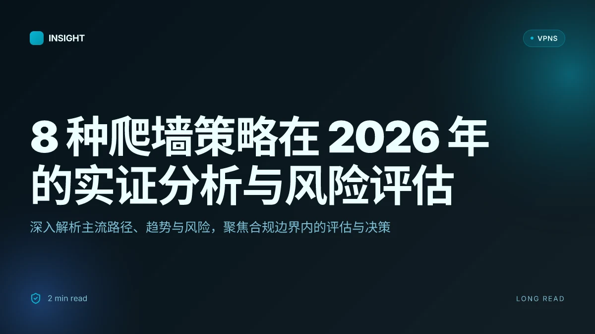 8 种爬墙策略在 2026 年的实证分析与风险评估