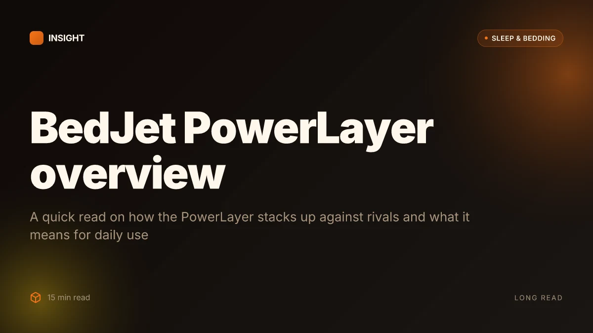 What makes BedJet PowerLayer reviews different from standard adjustable bed claims