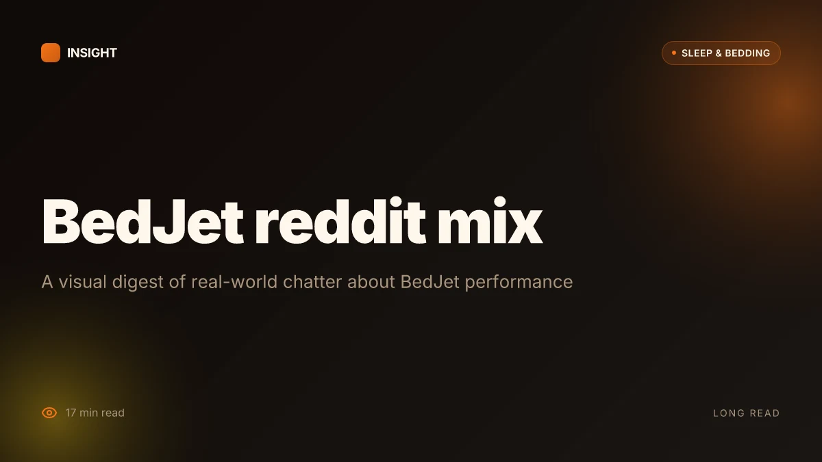 What makes BedJet reviews on Reddit surprisingly mixed and why it matters