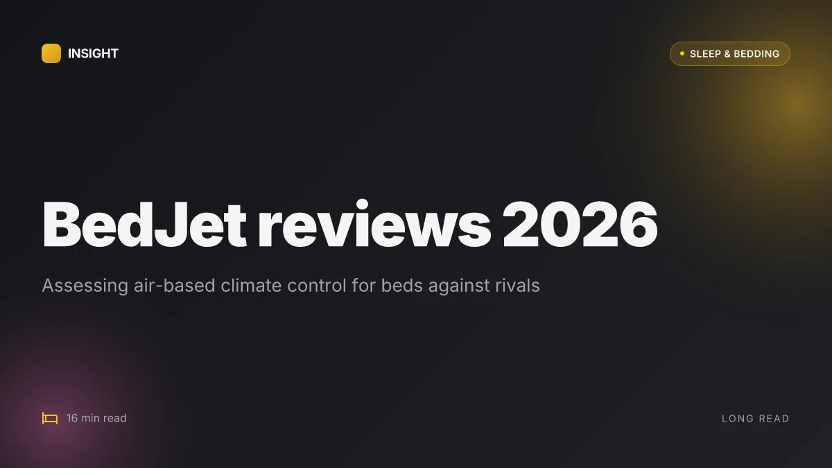 BedJet reviews 2026: does this bed cooling and warming system actually deliver
