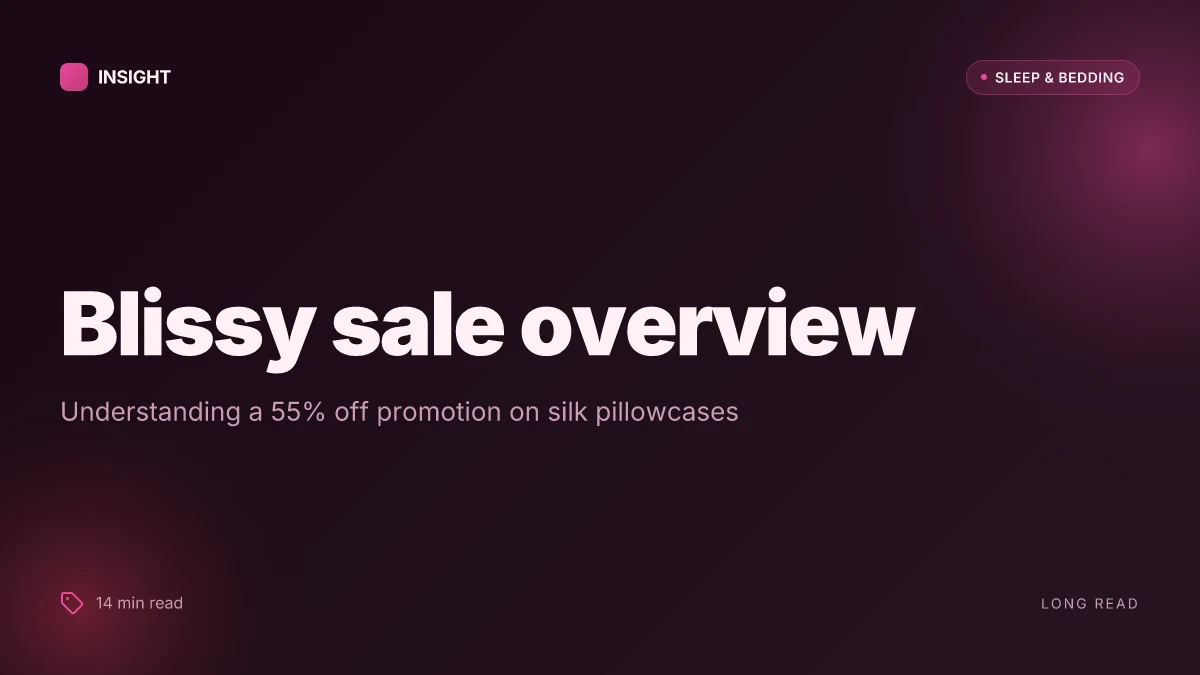 What to know about Blissy sale 55 off and how to shop smart