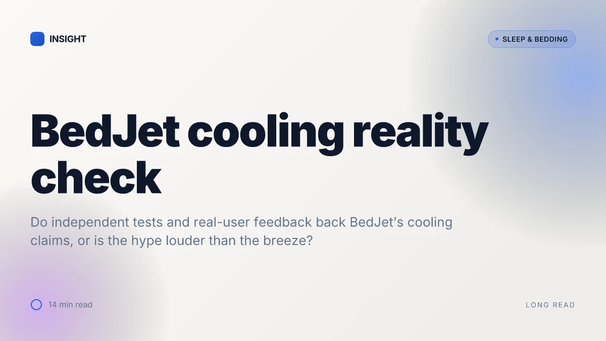 Does BedJet actually cool a bed, or is it mostly hype