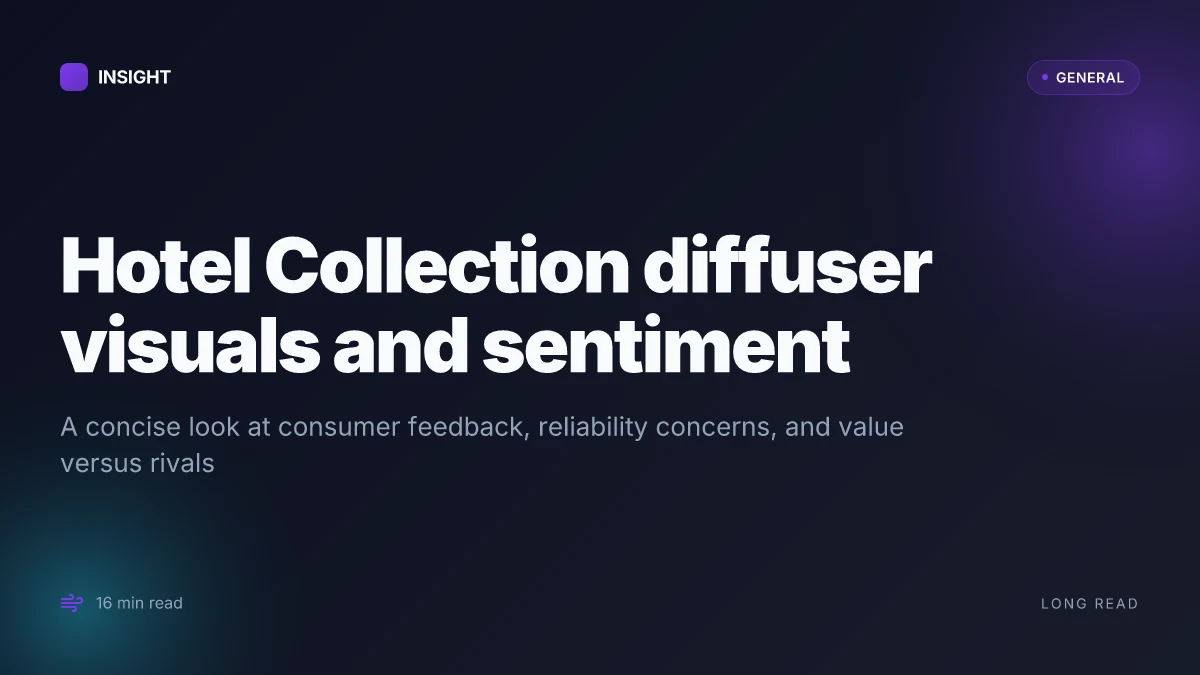 Hotel Collection diffuser reviews: what the brand gets right and where it falls short in 2026